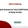 Get Instant Access to Your UAN Portal – Secure & Easy to Use